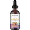 Ashwagandha Organic Liquid Drops for Stress Relief, Ashwagandha Tincture for Calm Mind - Relaxation Supplements - Sugar & Alcohol-Free - 2 fl oz