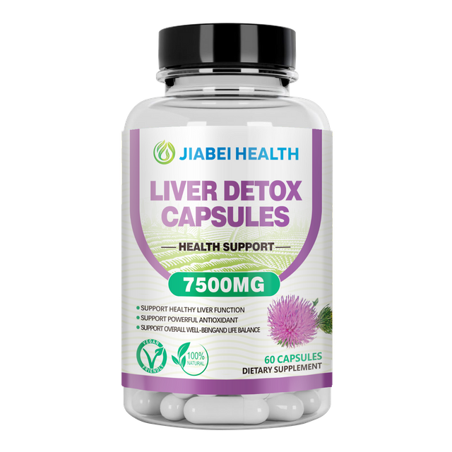 Liver Detox Advanced Detox & Cleansing Formula Supports Health Liver Function with Milk Thistle, Dandelion Root, Turmeric, Artichoke Leaf & More, Non-GMO