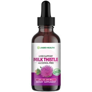 Milk Thistle Liquid Drops - Liver Cleanse Detox - Silymarin Milk Thistle Supplement for Liver Support - Silybum Marianum Seed Extract Tincture - Vegan, 2 fl oz