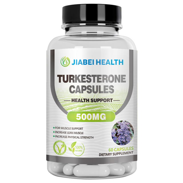 Testosterone Booster, Turkesterone Supplement Ultra High Strength - Increase Lean Muscle Growth & Recovery, Drive & Stamina - Non GMO, 60 Capsules