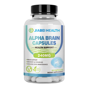 Alpha Brain Nootropic Focus Capsules, Nootropics Brain Support Supplement for Memory, Mental Clarity and Cognitive Support with L-Theanine, Vitamin B6 and Huperzine A