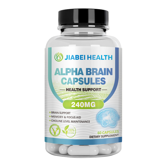 Alpha Brain Nootropic Focus Capsules, Nootropics Brain Support Supplement for Memory, Mental Clarity and Cognitive Support with L-Theanine, Vitamin B6 and Huperzine A