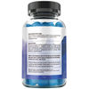Calcium Magnesium Gummies with High Absorption Magnesium Glycinate 30mg, Calcium 400mg with Vitamin C, D3, K2 for Bone, Muscles, Calm Mood & Sleep Support- Kids & adults