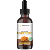 Cordyceps Mushroom Supplement - Faster Absorption Than Cordyceps Mushroom Capsules or Powder - Our Cordyceps Extract Promotes Energy & Stamina Support - Mushroom Extract