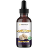  Lions Mane Supplement - Daily Mushroom Supplement for Memory, Focus & Clarity - Brain Booster - Lions Mane Tincture for Immune Support