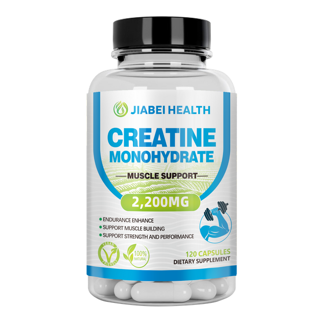 Creatine Monohydrate 2200mg Per Serving, 120 Capsules | Micronized – Unflavored Creatine Pills – Support Pre Workout & Healthy Muscle – Easily Absorbed, Easy to Swallow (30 Servings)