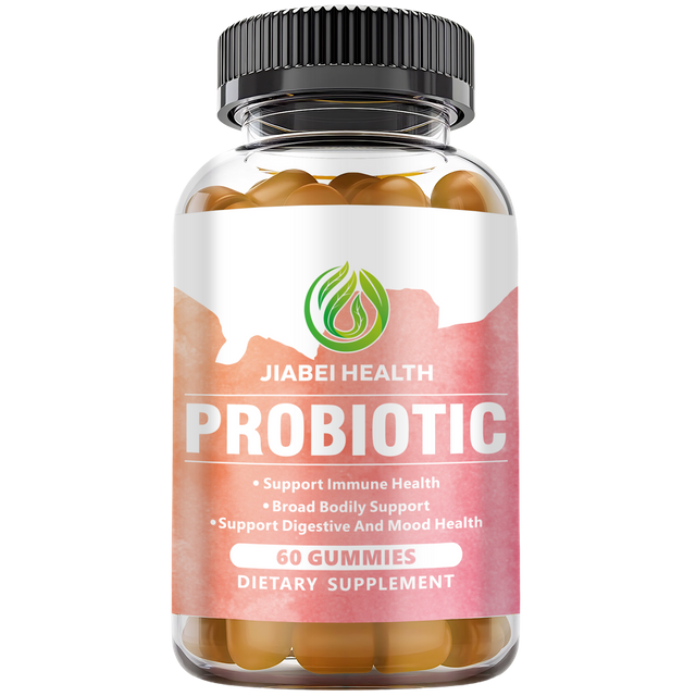 Probiotics Gummies for Women & Men - Fiber Probiotics Gummies with Prebiotics | 2 Billion CFUs Probiotics, Inulin, Psyllium Husk & Multivitamin for Gut, Digestion & Immune Health, Vegan
