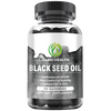 Black Seed Oil Gummies with Honey - Nigella Sativa Seeds - Black Cumin Seed Oil for Immune Support, Joints, Digestion, Hair & Skin - 60 Gummies