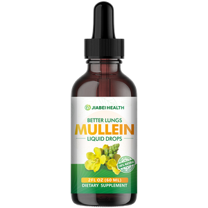 Mullein Drops for Lungs - Mullein Leaf Extract Supplement- Lung & Bronchial Cleanse for Smokers - Respiratory Health Support - As Tincture, Tea, Pills - 2 fl oz