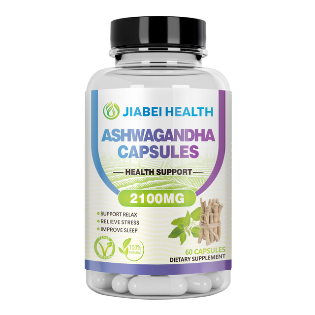 Ashwagandha 1950mg Extra Strength Support Stress, Positive Mood, Memory with BioPerine - Free of GMOs, Gluten and Soy Formula