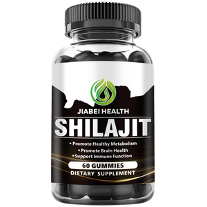Shilajit Gummies 1000mg | Pure Shilajit Resin for Energy, Brain & Immunity | Supplement for Men & Women | Sugar-Free, Vegan, Gluten-Free | 60 Gummies