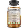 Mushroom Complex Gummies - Mushroom Supplement Vegan Gummies - Nootropic Brain Supplement, Immune Support & Stress Relief - Replace Pills & Capsules