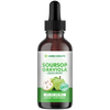 Soursop Graviola Liquid Drop for Cell Support & Regeneration, Immune System and Gut Health Support, Soursop Bitters Liquid, Herbal Goodness