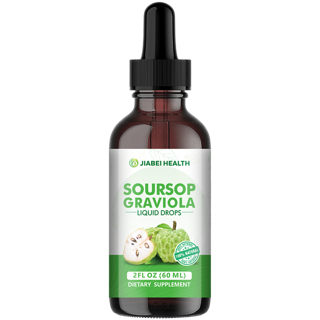 Soursop Graviola Liquid Drop for Cell Support & Regeneration, Immune System and Gut Health Support, Soursop Bitters Liquid, Herbal Goodness