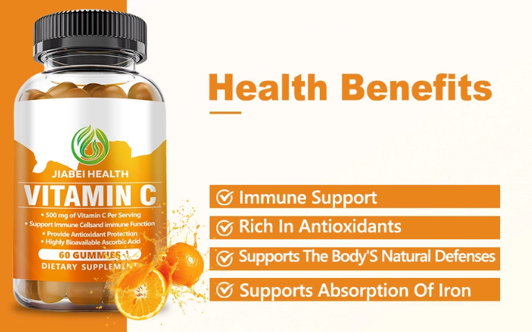 Health Benefits of Vitamin C Gummies