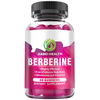 Berberine Gummies 1200mg, High Potency Berberine HCL Supplement, Plus Ceylon Cinnamon, Milk Thistle, Immune System & Metabolism Support, 60 Gummies