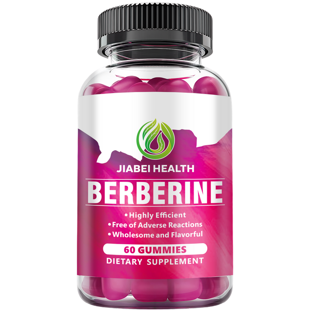 Berberine Gummies 1200mg, High Potency Berberine HCL Supplement, Plus Ceylon Cinnamon, Milk Thistle, Immune System & Metabolism Support, 60 Gummies