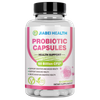 Probiotics 60 Billion CFU - 10 Strains + Organic Prebiotics - Immune, Digestive & Gut Health - Supports Occasional Constipation, Diarrhea, Gas & Bloating - for Women & Men