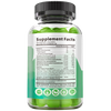 Supergreens Gummies - Daily Green Superfoods Supplement with Spinach, Broccoli, Moringa, Beet Root, Celery, Green Tea, & Acai for Immunity Support - Natural Flavor, 60 Gummies