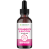 Liquid Biotin & Collagen - Vitamins for Hair Growth Support for Women & Men - Extra Strength 60000 mcg Drops - B7 Supplement - Strong Nails & Healthy Skin - 98% Faster Absorption Than Pills