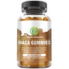 Maca Root Gummies - Natural Support for Women & Men - Herbal Maca Root Supplement for Energy Support - Non-GMO, 60 Gummies
