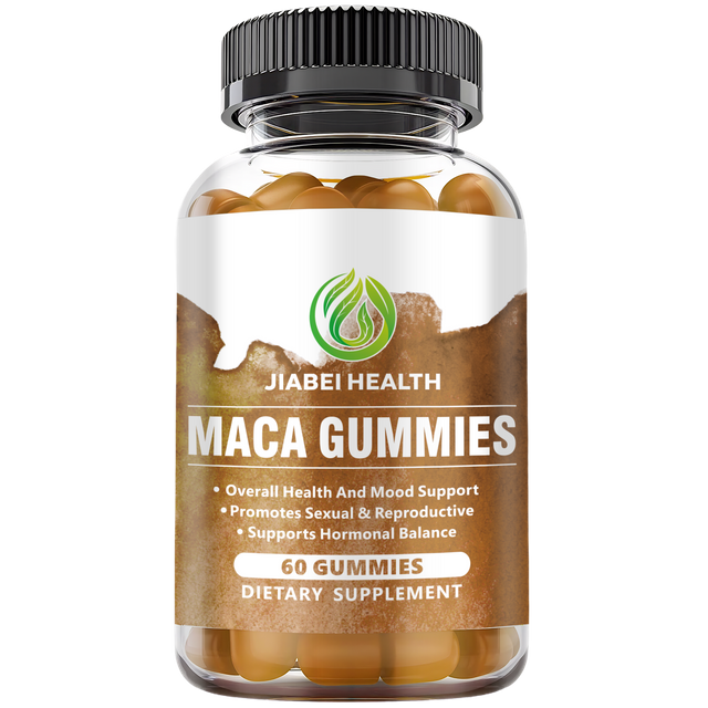 Maca Root Gummies - Natural Support for Women & Men - Herbal Maca Root Supplement for Energy Support - Non-GMO, 60 Gummies