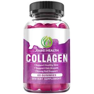 Collagen Peptides Gummies - 200mg Non-GMO Anti-Aging Formula with Biotin, Zinc, Vitamins C & E for Hair, Skin and Nails, 60ct