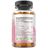 Probiotics Gummies for Women & Men - Fiber Probiotics Gummies with Prebiotics | 2 Billion CFUs Probiotics, Inulin, Psyllium Husk & Multivitamin for Gut, Digestion & Immune Health, Vegan