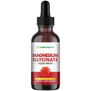 Magnesium Glycinate Liquid Drops, Magnesium Liquid Supplement with Cellulose Fiber, Bromelain, Vitamin C, D, B6, Zinc for Night, Muscle & Energy Support