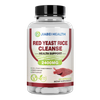 Red Yeast Rice with CoQ10 Supplement - Extra Strength Red Yeast Rice 2400 mg. Capsules with CoQ10 100mg Per Serving - Heart Health Supplement 3rd Party Tested Vegan Non-GMO & Citrinin-Free
