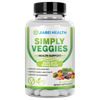 Premium Veggie Capsules, Whole Food Superfood Supplements for Balanced Nutrition, Rich in Beta-Carotene & Diverse Vegetables – Soy-Free & Naturally Energizing