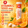 Private Label Vitamin C 1000mg Orange Effervescent Tablets – High Potency Vitamin C Supplement | OEM/ODM Custom Formula