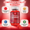 Private Label CoQ10 Gummies – Heart Health Support & Cellular Energy, Delicious Peach Flavor, Private Label Ready
