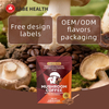 Private Label Ready Functional Mushroom Coffee Powder – Lion's Mane & Reishi Blend for Focus & Energy