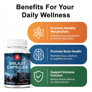 Private Label Premium Shilajit Capsules – Himalayan Fulvic Acid Complex for Energy, Vitality & Male Wellness Support