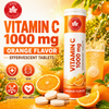 Private Label Vitamin C 1000mg Orange Effervescent Tablets – High Potency Vitamin C Supplement | OEM/ODM Custom Formula