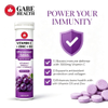 Vitamin C + Zinc + Vitamin D3 Effervescent Tablets – Grape Flavor | Immune & Antioxidant Support | OEM/ODM Private Label