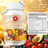 Private Label Vitamin B Complex Capsules – Full-Spectrum Energy, Nerve & Immune Support, Private Label Ready