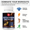 Private Label Natural Testosterone Booster Capsules – Herbal Blend for Energy, Vitality & Male Wellness Support