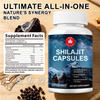 Private Label Premium Shilajit Capsules – Himalayan Fulvic Acid Complex for Energy, Vitality & Male Wellness Support