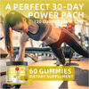 Customized Creatine Gummy Pineapple Flavor