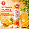 Private Label Vitamin C 1000mg Orange Effervescent Tablets – High Potency Vitamin C Supplement | OEM/ODM Custom Formula