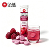 Vitamin C + Zinc + Vitamin D3 Effervescent Tablets – Raspberry Flavor | Immune & Antioxidant Support | OEM/ODM Private Label