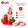 Premium Vitamin C + Zinc + Vitamin D3 Effervescent Tablets – Strawberry Flavor | Immune & Antioxidant Support | OEM/ODM Private Label