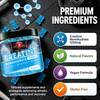 Private Label Premium Creatine Gummies – Delicious Chewable Formula for Muscle Performance & Cognitive Support, OEM Customizable