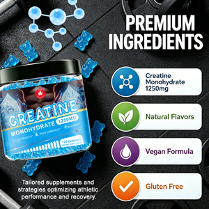 Private Label Premium Creatine Gummies – Delicious Chewable Formula for Muscle Performance & Cognitive Support, OEM Customizable