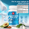 Private Label Triple Magnesium Complex Tablets – Glycinate, Citrate & Malate Blend for Sleep, Muscle & Stress Support