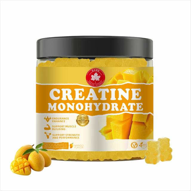 Customized Creatine Gummy Mango Flavor