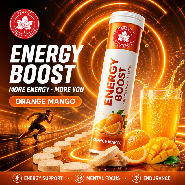 Private Label Energy Boost Effervescent Tablets – Sports Energy, Hydration & Performance Support | OEM/ODM Custom Formula