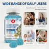 Private Label Magnesium Complex Gummies – Daily Mineral Support for Bone Health, Sleep & Nervous System Balance, GMP-Certified Manufacturing